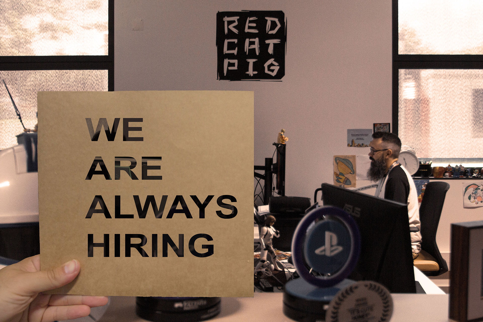 We are always hiring